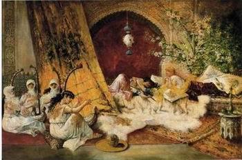 unknow artist Arab or Arabic people and life. Orientalism oil paintings  308 oil painting image